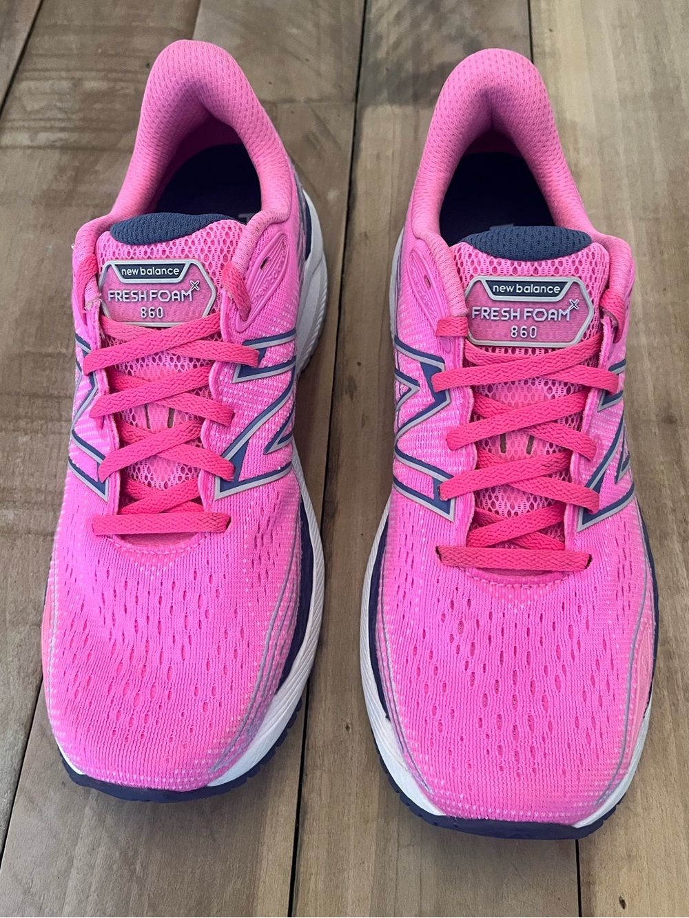 New Balance Fresh Foam X 860V12 Pink Athletic Sneakers Women's Size 9 (W860E12)